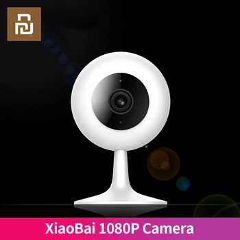 Xiaobai Popular HD da Câmera de Visão Inteligente de Infravermelhos Ângulo Home do CCTV do IP do Wifi 1080P sem Fio Mijia Câmera 360 Versão Xiaobai Noite