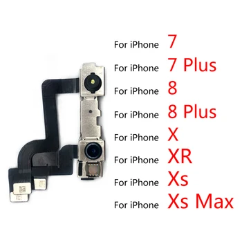 Para o IPhone 7 8 Plus X XR XS Max Câmera Voltada para Frente Com a Proximidade Sensor de Luz cabo do Cabo flexível da Distância de Detecção do Conector