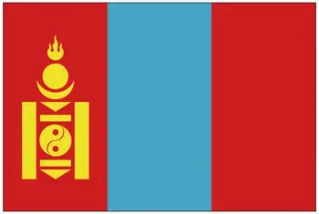 VERTICAL 60x90cm 90x150cm 120x180cm MNG Mongólia Bandeira Nacional Da Mongólia