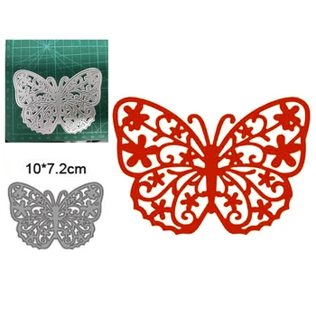 Grande borboleta 2022 Novo corte de metal morre diy álbum de fotos de artesanato scrapbooking cartão de marcação de carimbo em relevo decoração
