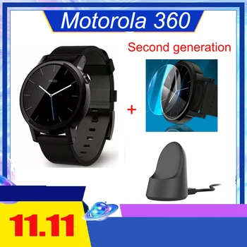 1 Motorola 360 smartwatch de 2ª geração, versão internacional 42mm rosa de ouro Impermeável Versão Global