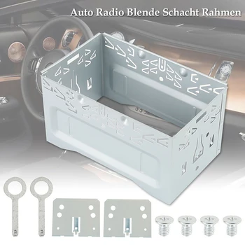 Venda quente 2Din Kit de instalação da Unidade de Cabeça de Rádio Instalação de Quadro Universal 2Din do Kit de Montagem auto-Rádio Leitor de Caso