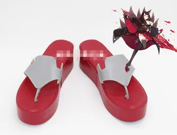 Azur Lane Kaga Cosplay Sapatos Sandálias Personalizadas Feitas personalizado