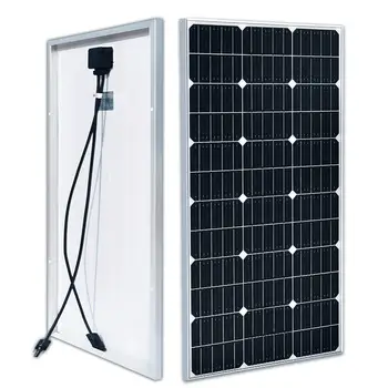 Boguang 18V 100W Solar de Vidro do Painel de Dois diferentes tamanho Fotovoltaico painéis fotovoltaicos estão disponíveis para geração de energia em casa