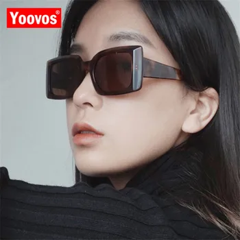 Yoovos 2021 Óculos de sol das Mulheres da Praça de Óculos de sol das Mulheres Retro Luxo de Homens, Óculos de Alta Qualidade de Óculos de sol Para Mulheres de Óculos