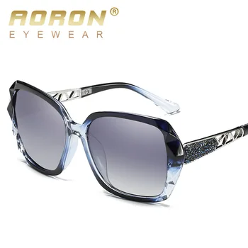 AORON 2021 Mulheres Novos Óculos Polarizados Senhoras da Moda de Óculos de sol Cor de Filme Lentes a Proteção UV400