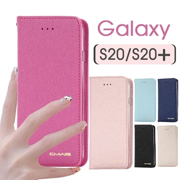Carteira De Couro Case Capa Para Samsung Galaxy S8 S9 S10 S20 21 S22 Mais S7 Borda Nota 8 9 Flip Caso De Telefone Com O Titular Do Cartão Coque