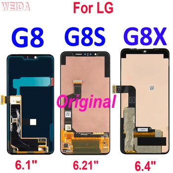 Novo Original de LCD Para LG G8 ThinQ G820 G8S ThinQ G810 G8X ThinQ G850 Tela LCD Touch screen Digitalizador Assembly Quadro de Ferramentas Gratuitas
