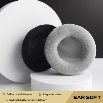 Earsoft Almofadas de Substituição para Sony MDR-RF865R MDR-RF865RK Fones de ouvido Almofada de Veludo Almofadas de Ouvido Fone de ouvido Capa Earmuff Manga