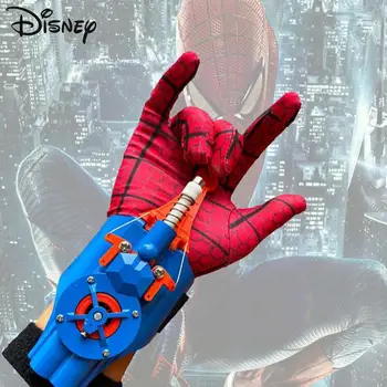 Homem Aranha Web Atiradores Homem-Aranha Pulso Lançador De Brinquedo Do Homem-Aranha Gerador De Atiradores De Cosplay Adereços De Disparo De Dispositivo De Brinquedos Do Filho Dom