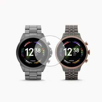 Smartwatch de Vidro Temperado de Película de Proteção, Protetor de Fósseis Gen 6 42mm 44mm Smart Watch Gen6 Protetor de Tela cobre Acessórios