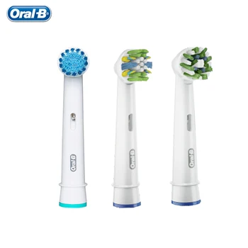 Original Cabeça da Escova Oral B Escova de dentes Elétrica Cabeças EB20 / EB17 / EB30 1 cabeça/pack frete grátis via Oral b bicos