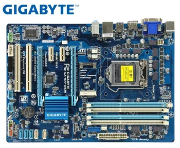 Gigabyte GA-H77-DS3H original da placa-mãe LGA 1155 DDR3 com 32GB USB3.0 H77-DS3H H77 conselho