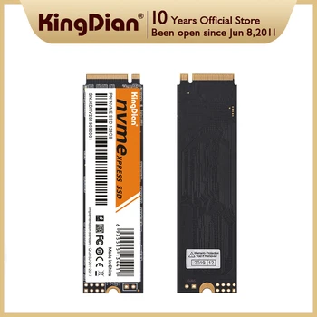 KingDian M. 2 NVME PCIE SSD de 128GB de 256GB 512GB de 1TB e 2TB de Disco Interno de Unidades de Estado Sólido para o Portátil da área de Trabalho