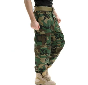 Homens Multifunção bolsos Tático Ripstop Calças, Interior de Carga, Calças macacão de Mens vestuário, Casual Calças militares
