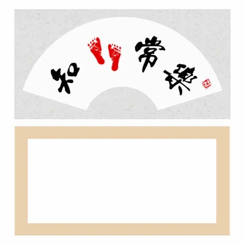 30 cm*50 cm de Caligrafia Chinesa de Papel de Arroz Cartão de Fã em forma Retangular Faixa de Pintura à mão Livre Criação Matérias Xuan Papel Papel Arroz