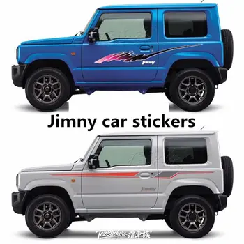 Para Suzuki Jimny adesivos de carros corpo porta de decoração adesivos Jimny aparência modificação