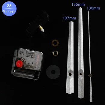 6168S Movimento de Quartzo 6mm Parafuso comprimento do eixo de Plástico Varrer Movimento Com 23# Mãos de Prata Relógio Acessório DIY Relógio Kits