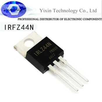 10PCS Transistores MOSFET IRFZ44N IRFZ44, a potencia hasta-220, 49A, 55V, nuevo y Original