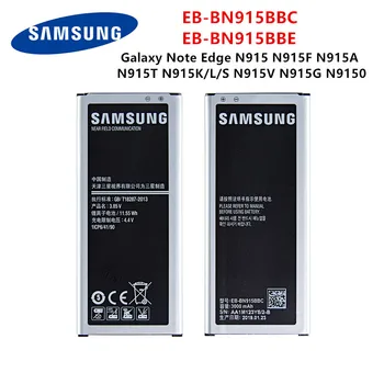 SAMSUNG Original EB-BN915BBC EB-BN915BBE 3000mAh da Bateria Para Samsung Galaxy Note Borda N9150 N915 N915F/D/A/T N915K/L/SN915V/G NFC