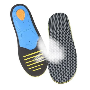 1Pair Tamanho:S(36-41),M(42-44),L(45-47) Ortopédicos Arco de Apoio Treinador Unisex Ventilação Palmilhas de Sapato Esporte Cuidados de Almofadas