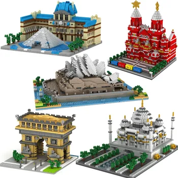 Cidade Blocos de Construção de Brinquedo Hogwarts Modelo de arquitetura Compatível com LEGO Blocos de Construção do Castelo de Lego Modular para Crianças para Adultos