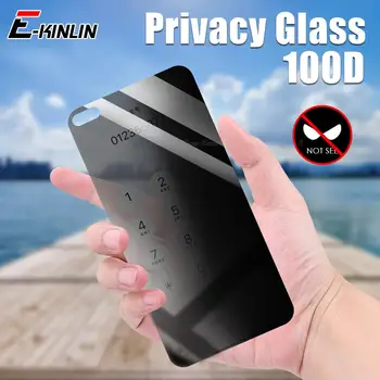 Privacidade Vidro Protetor De Tela Tampa Para Huawei P40 P50 P30 Lite Mate 50 20 30 Nova Y60 Y70 Anti Spy Pia De Vidro Temperado Filme