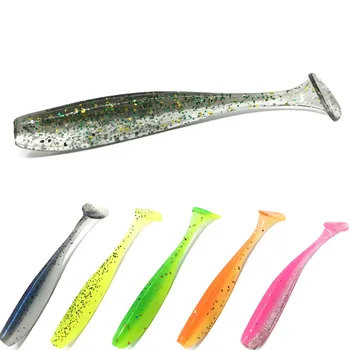 1@# Misto de Cor Suave Kit Iscas de Silicone da Isca de Pesca de 55mm 70mm Wobblers Gabarito Swimbait Isca Artificial de Pesca de Carpa