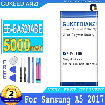 5000mAh GUKEEDIANZI Bateria EB-BA520ABE para Samsung A5 2017 A520 SM-A520F SM-A520F/DS SM-A520K SM-A520L SM-A520S