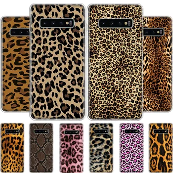 Tigre, Leopardo Panther Caso de Telefone Para Samsung S22 Ultra S21 Plus, Galaxy S20 FE S10 Lite 2020 S9 S8 S7 S6 BORDA
