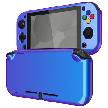 PlayVital Camaleão Roxo Azul de Proteção Caso Difícil para o Parâmetro NS Lite W/Protetor de Tela & Polegar Apertos para Mudar Lite