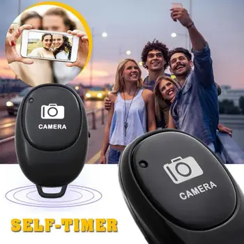 2021 Sem Fio Bluetooth 4.0 Selfie Obturador Da Câmera Botão De Controle Remoto Sem Fio Controlador Do Obturador Artefato Para Android, Iphone