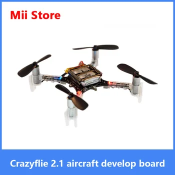 Crazyflie 2.1 open source uav de controle de voo do núcleo do stm32F405 quatro aeronaves eixo conselho de desenvolvimento