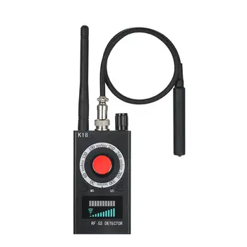 Venda quente K18 Detector de Bug Tracking Device Gsm Câmera do Espião Detector de Detector de Sinal sem Fio em seu GPS