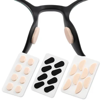 4Pairs/Muito Macio, Anti-derrapante EVA Esponja Material Almofada Nasal Para Óculos, Óculos Almofadas de Nariz Para Óculos de sol Óculos de Acessórios