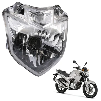 A motocicleta da Frente da Luz do Farol Cabeça da Lâmpada da Luz da Assembleia Para a Yamaha YS250 Fazer YS 250