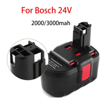 24V 2000/3000mah Ni-MH Ferramenta de Energia Bateria Para Bosch 2607335280, 2607335446, 2607335562,BAT030, BAT031 B-8230 BAT240