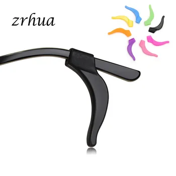 ZRHUA 5 pares de Venda de Silicone Anti-derrapante Suporte Para Óculos Acessórios Gancho da Orelha de Esportes de Óculos Templo Sugestão de Atacado Frete Grátis