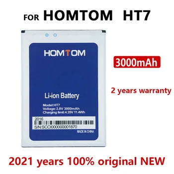 Novo Original 3000mAh HT7 Bateria Para Homtom HT7 HT 7 No Estoque de Pilhas de Alta Qualidade Bateria Com número de Rastreamento