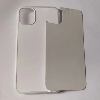 2D borracha tpu transparente sublimação em branco casos de telefone para o iphone 14 plus pro 13 12 11 max cobrir caso claro