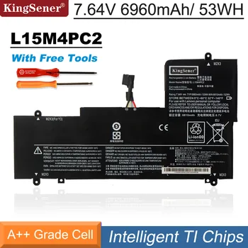 KingSener L15M4PC2 L15L4PC2 Bateria do Portátil De Lenovo YOGA 710-14ISK,710-14IKB,710-15ISK,710-15IKB,5B10K90778,5B10K90802 6960mAh