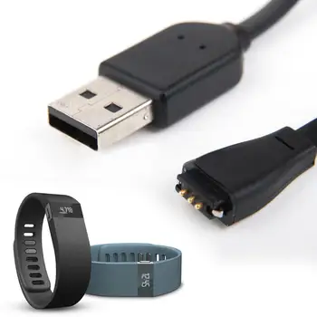 10 CM Cabo de Carregamento USB Cabo Para o Fitbit de Carga/Força Banda Bracelete Pulseira de Carregador de Linha de Alimentação do Conversor Inteligente para Correia do Pulso