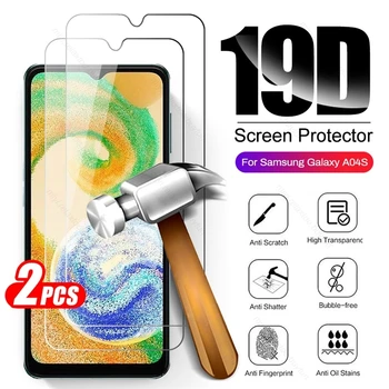 2PCS 9H Vidro de Proteção Para Samsung Galaxy A04s A04e A04 Núcleo Sumsung Samung Um 04s 04 s A04core 4G Protetor de Tela Tampa do Filme