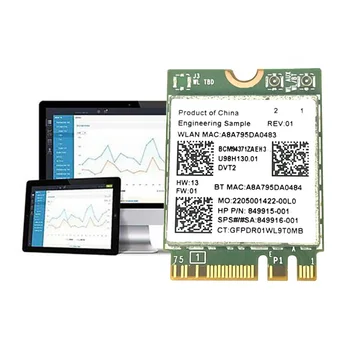 BCM94371ZAE Placa de Rede sem Fio De 2,4 G/5 G de Banda Dupla 1167M Bluetooth 4.1 ambiente de Trabalho Portátil sem Fio Módulo Wifi 802.11 AC