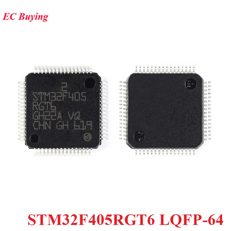 2pcs/1pc STM32F405RGT6 STM32F405 32F405RGT6 STM32F LQFP-64 ARM Cortex-M4 de 32 bits do Microcontrolador MCU Chip IC